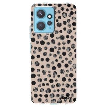 Picasee silikonski prozorni ovitek za Xiaomi Redmi Note 12 4G - Dots