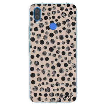 Picasee silikonski prozorni ovitek za Huawei Nova 3 - Dots