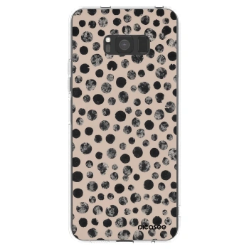 Picasee silikonski prozorni ovitek za Samsung Galaxy S8 G950F - Dots