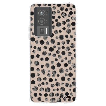 Picasee silikonski prozorni ovitek za Xiaomi Poco F5 Pro 5G - Dots