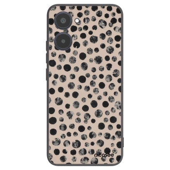 Picasee silikonski črni ovitek za Realme 10 4G - Dots