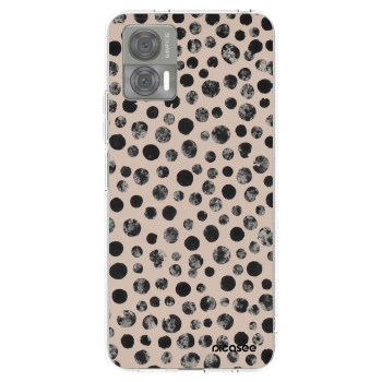 Picasee silikonski prozorni ovitek za Motorola Edge 30 Neo - Dots