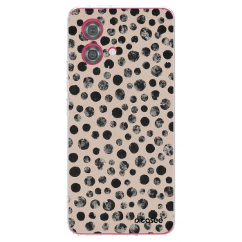 Picasee silikonski prozorni ovitek za Motorola Moto G84 5G - Dots