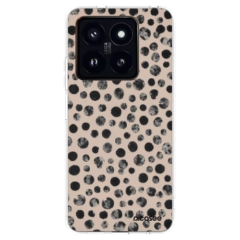 Picasee silikonski prozorni ovitek za Xiaomi 14 Pro - Dots