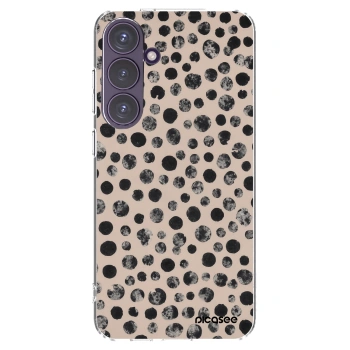 Picasee silikonski prozorni ovitek za Samsung Galaxy S24+ S926B 5G - Dots