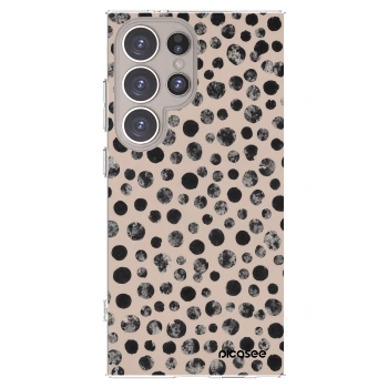 Picasee silikonski prozorni ovitek za Samsung Galaxy S24 Ultra S928B 5G - Dots