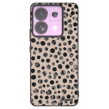 Picasee silikonski črni ovitek za Xiaomi Redmi Note 13 Pro 5G - Dots
