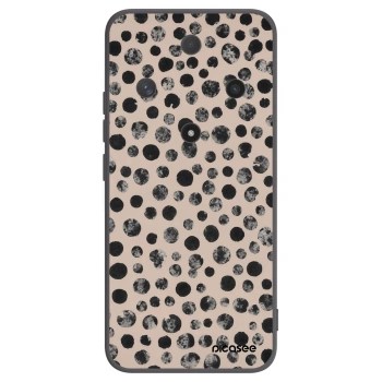 Picasee silikonski črni ovitek za Honor Magic6 Lite 5G - Dots