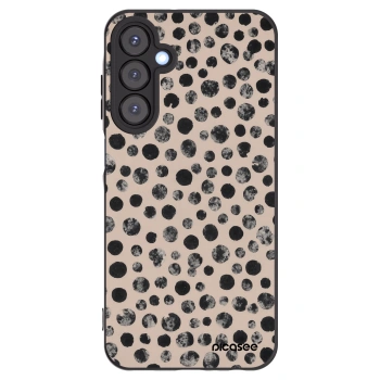 Picasee silikonski črni ovitek za Samsung Galaxy A25 A256B 5G - Dots
