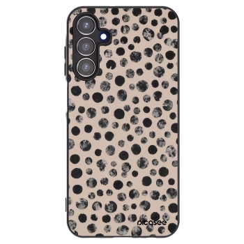 Picasee silikonski črni ovitek za Samsung Galaxy A15 A156B 5G - Dots