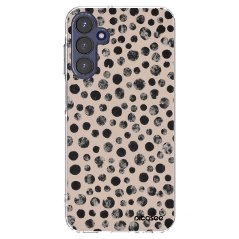 Picasee silikonski prozorni ovitek za Samsung Galaxy A15 A155F 4G - Dots