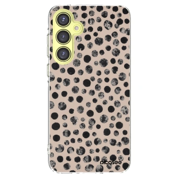 Picasee silikonski prozorni ovitek za Samsung Galaxy A35 5G A356B - Dots