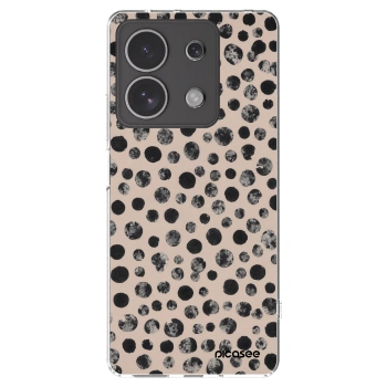 Picasee silikonski prozorni ovitek za Xiaomi Redmi Note 13 4G - Dots