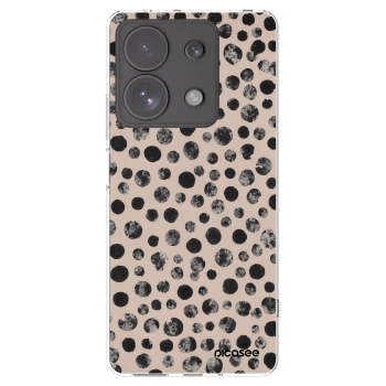 Picasee silikonski prozorni ovitek za Xiaomi Redmi Note 13 Pro 4G - Dots