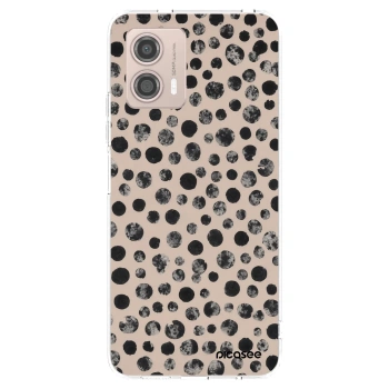 Picasee silikonski prozorni ovitek za Motorola Moto G53 5G - Dots