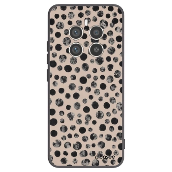 Picasee silikonski črni ovitek za Realme 12 Pro 5G - Dots