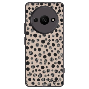 Picasee silikonski črni ovitek za Xiaomi Redmi A3 - Dots