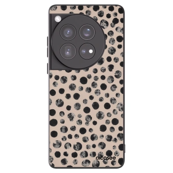 Picasee silikonski črni ovitek za OnePlus 12 5G - Dots