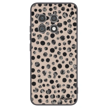 Picasee silikonski črni ovitek za OnePlus 11 5G - Dots