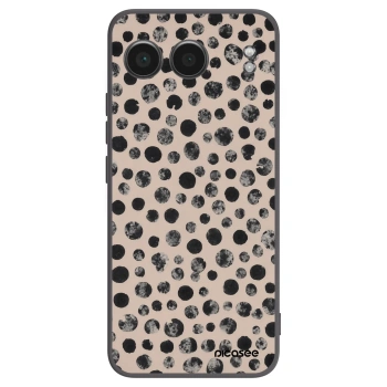 Picasee silikonski črni ovitek za OnePlus Nord 4 - Dots