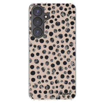 Picasee silikonski prozorni ovitek za Samsung Galaxy S24 FE S721B - Dots