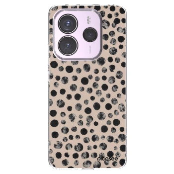 Picasee silikonski prozorni ovitek za Xiaomi Redmi Note 14 5G - Dots