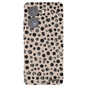 Picasee silikonski črni ovitek za Xiaomi Poco X7 - Dots