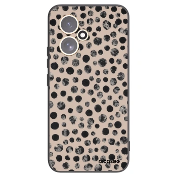 Picasee silikonski črni ovitek za Honor 400 5G - Dots