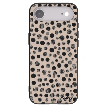 Picasee silikonski črni ovitek za Apple iPhone Air - Dots