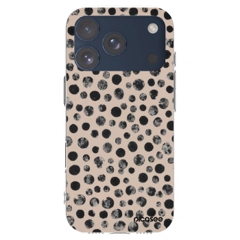Picasee silikonski prozorni ovitek za Apple iPhone 17 Pro - Dots