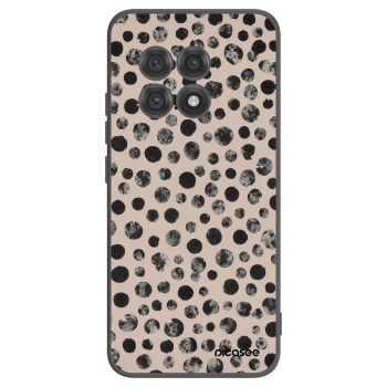 Picasee silikonski črni ovitek za OnePlus 13R 5G - Dots