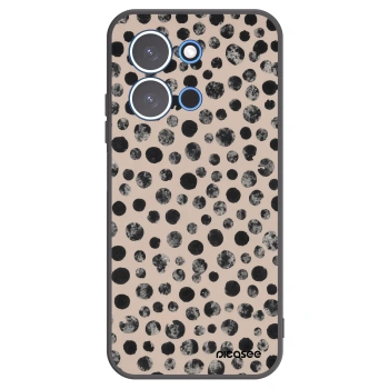 Picasee silikonski črni ovitek za Xiaomi Redmi 15C 4G - Dots