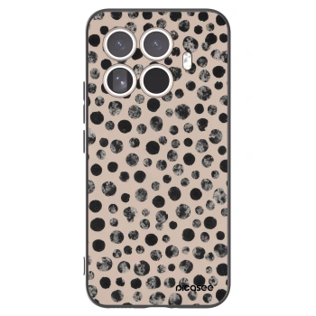 Picasee silikonski črni ovitek za Xiaomi 15T Pro - Dots