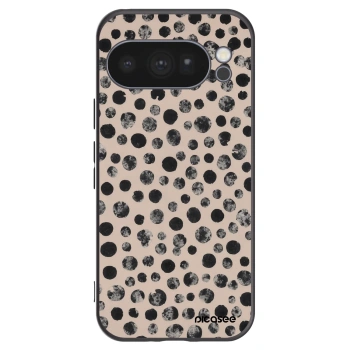 Picasee silikonski črni ovitek za Google Pixel 10 Pro - Dots