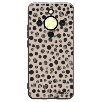 Picasee silikonski črni ovitek za Honor Magic8 Lite 5G - Dots