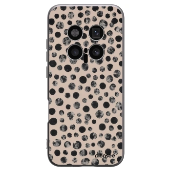 Picasee silikonski črni ovitek za Honor Magic8 Pro 5G - Dots