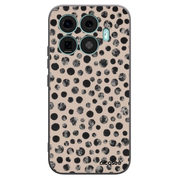 Picasee silikonski črni ovitek za Xiaomi 17T - Dots