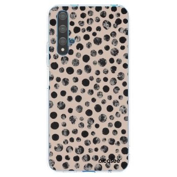 Picasee silikonski prozorni ovitek za Huawei Nova 5T - Dots