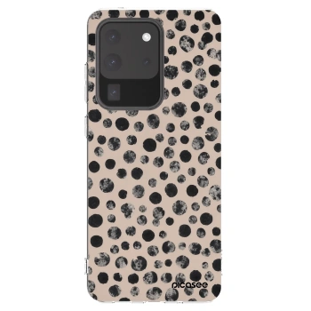 Picasee silikonski prozorni ovitek za Samsung Galaxy S20 Ultra 5G G988F - Dots