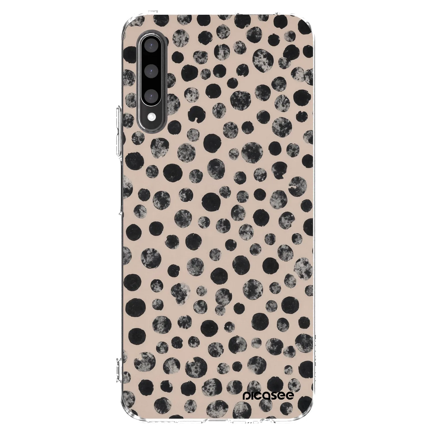 Picasee silikonski prozorni ovitek za Honor 9X Pro - Dots
