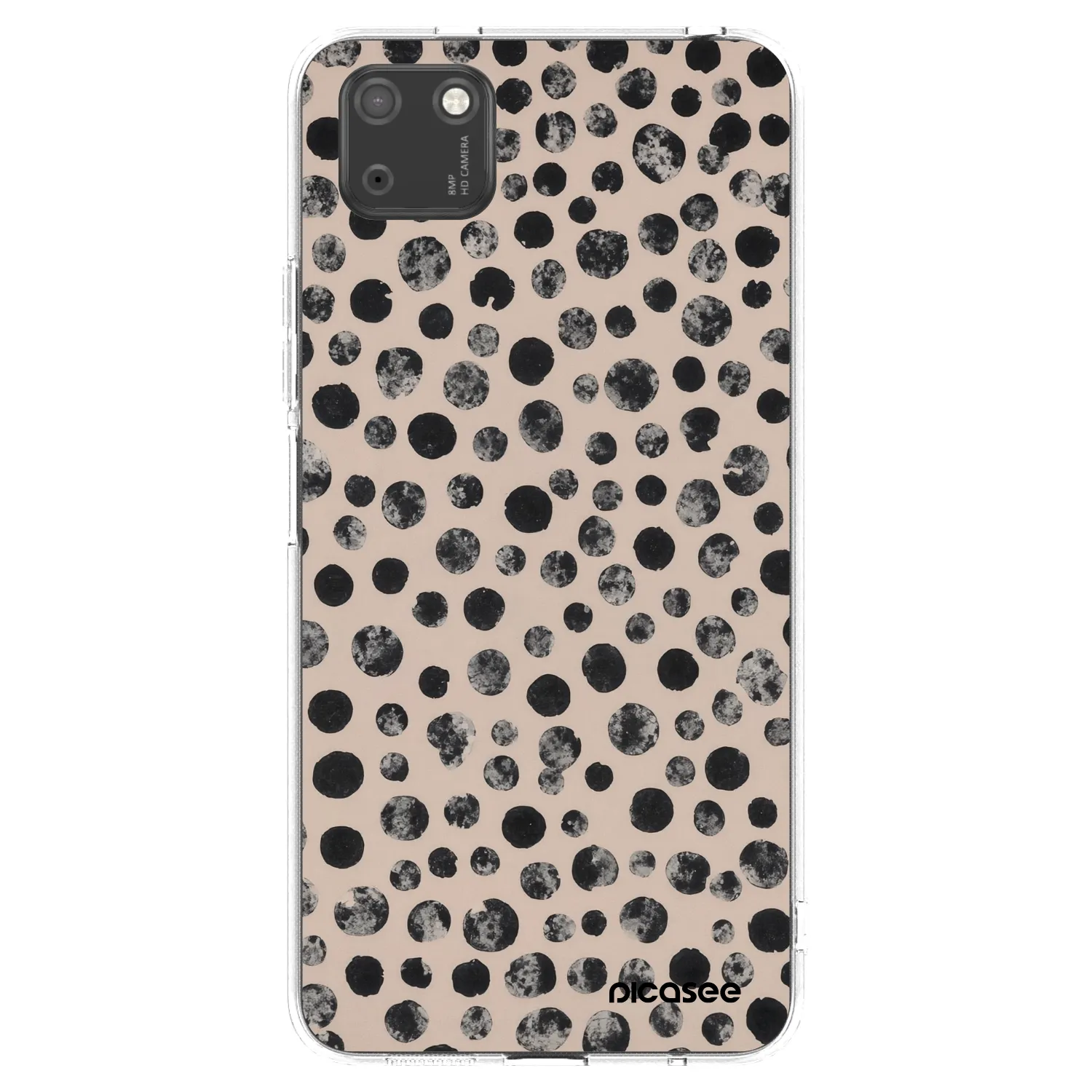 Picasee silikonski prozorni ovitek za Huawei Y5P - Dots
