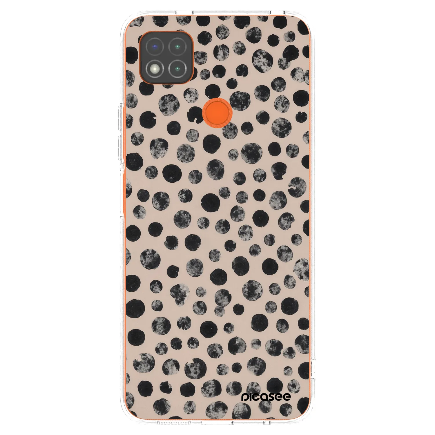 Picasee silikonski prozorni ovitek za Xiaomi Redmi 9C - Dots
