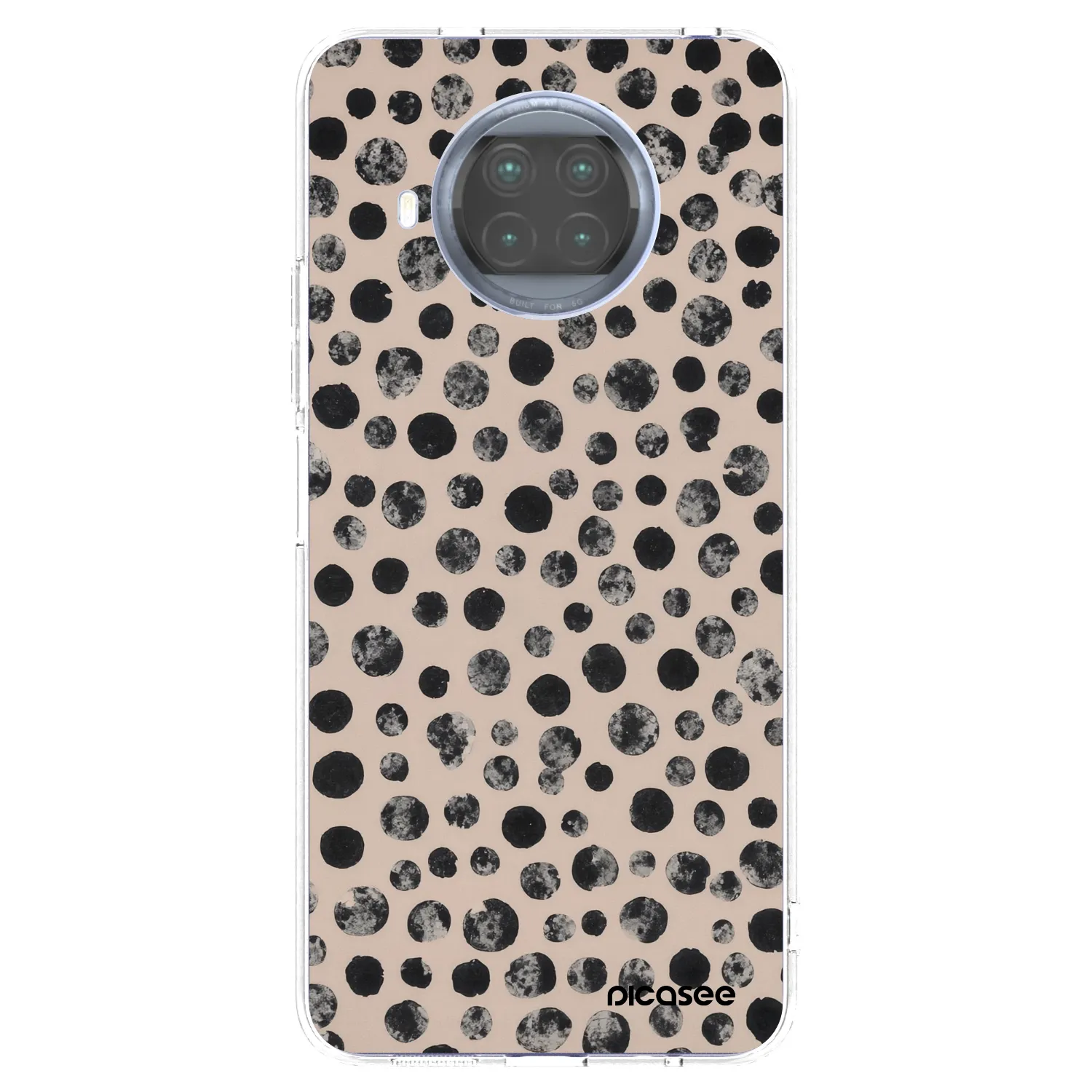 Picasee silikonski prozorni ovitek za Xiaomi Mi 10T Lite - Dots