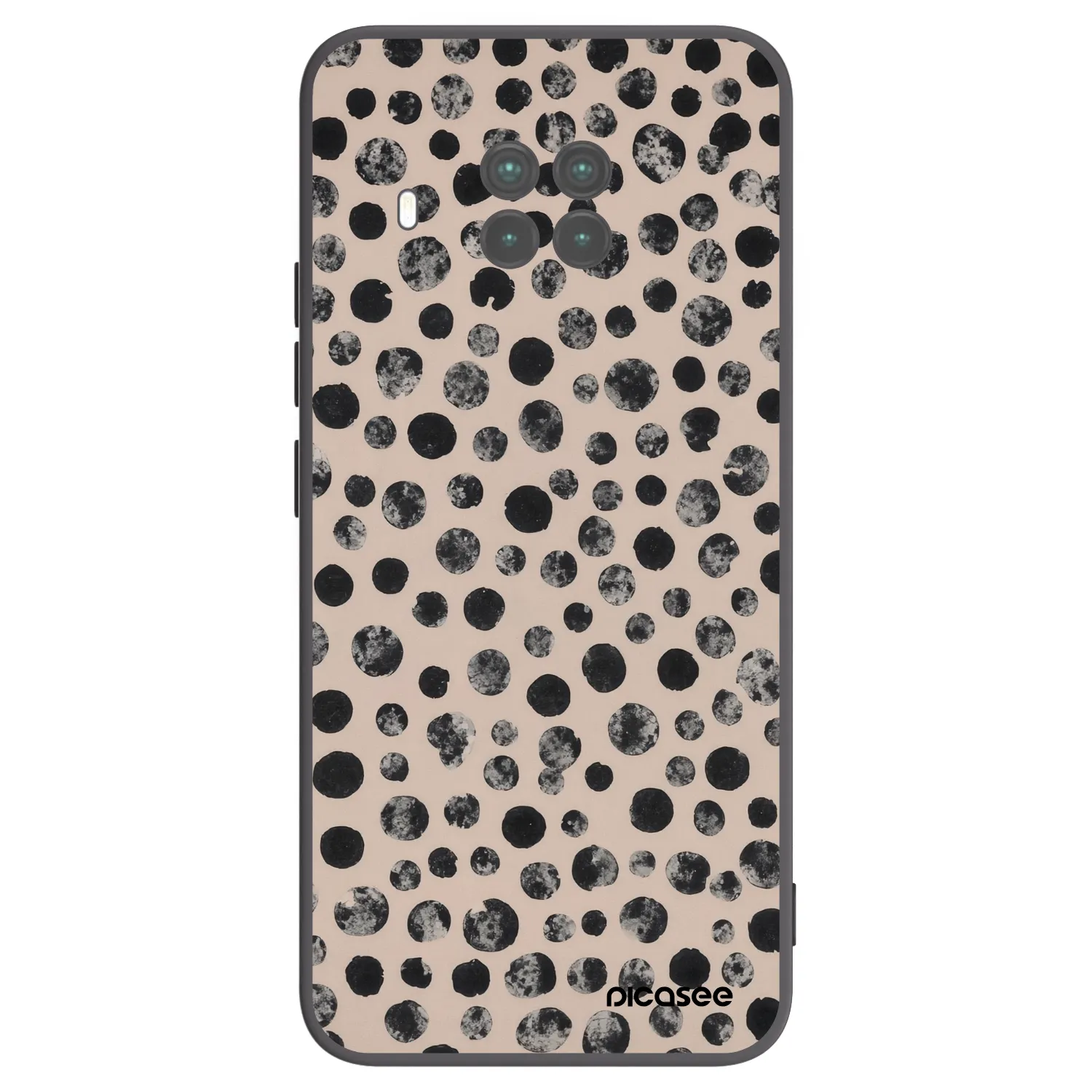 Picasee silikonski črni ovitek za Xiaomi Mi 10T Lite - Dots