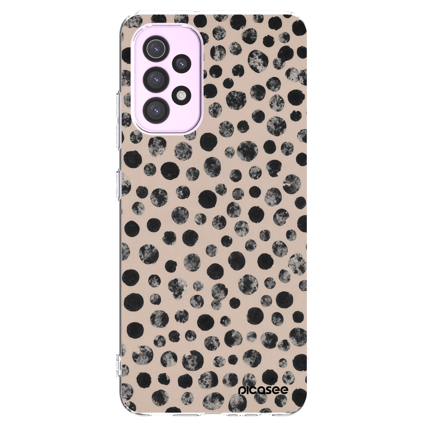 Picasee silikonski prozorni ovitek za Samsung Galaxy A32 5G A326B - Dots