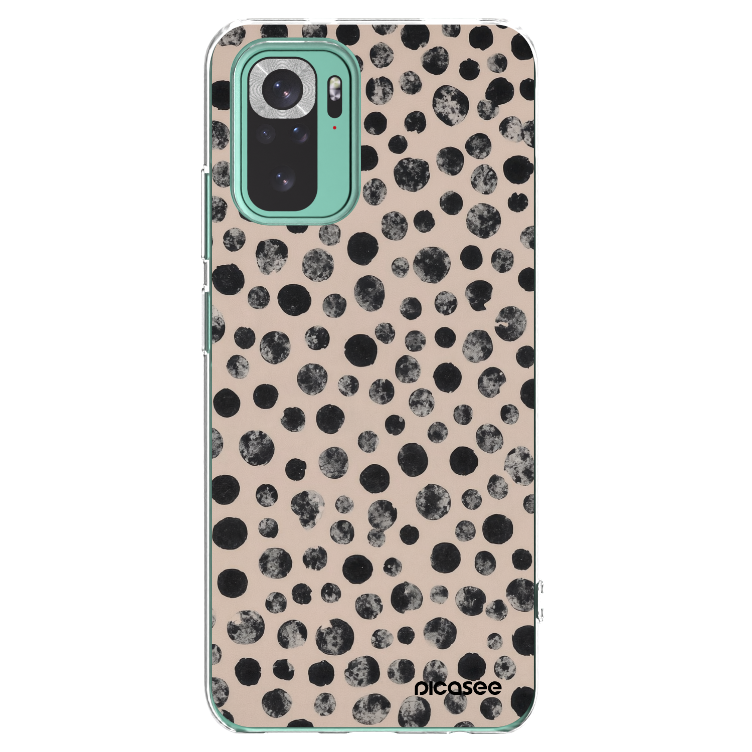 Picasee silikonski prozorni ovitek za Xiaomi Redmi Note 10 Pro - Dots