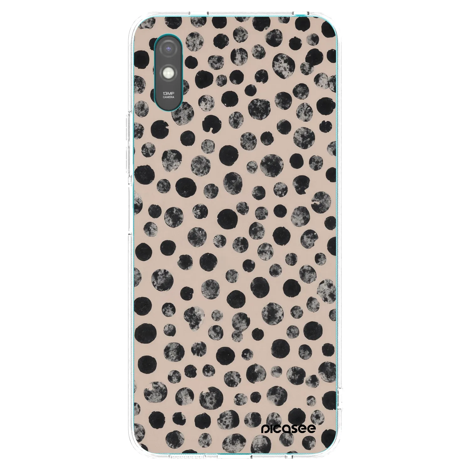 Picasee silikonski prozorni ovitek za Xiaomi Redmi 9AT - Dots