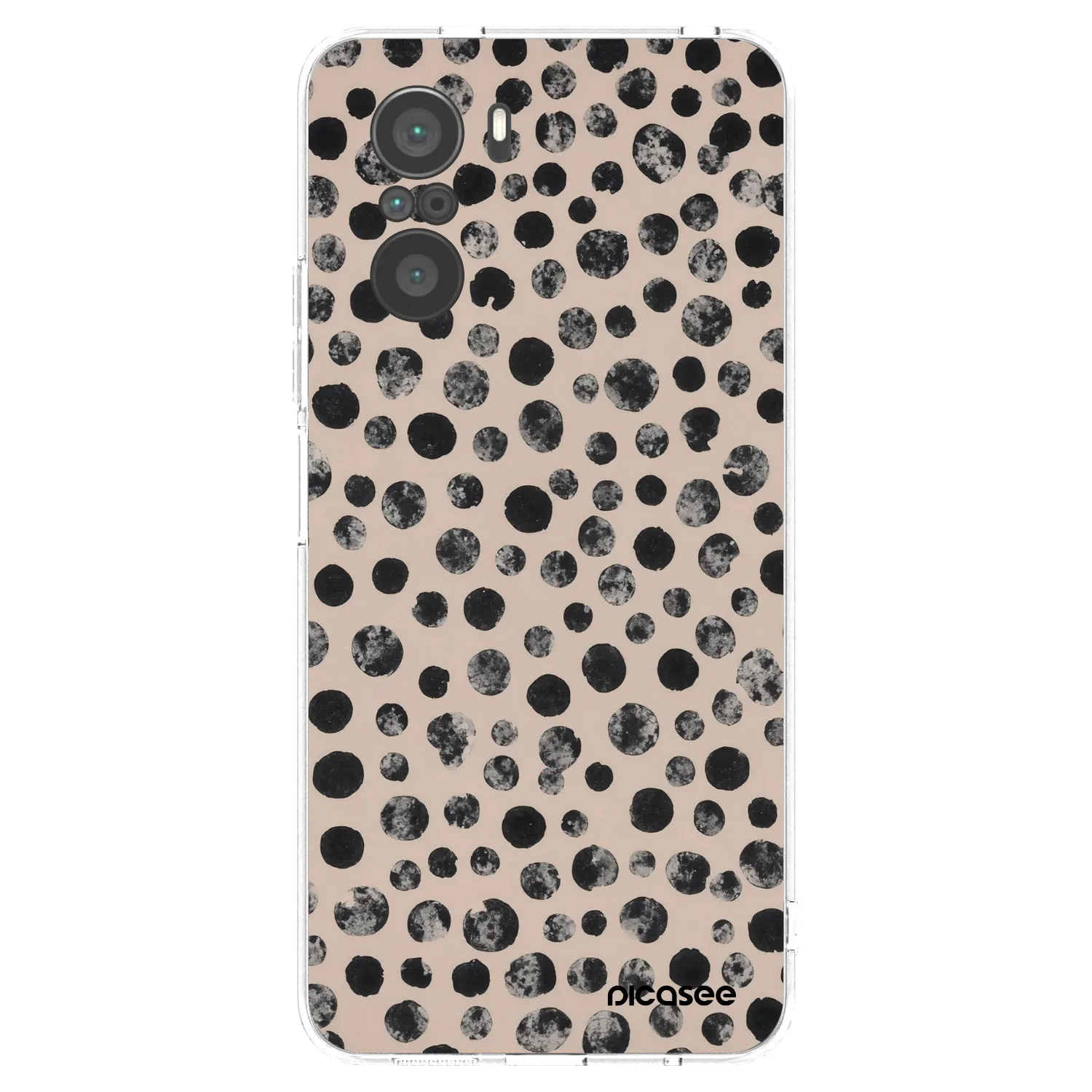 Picasee silikonski prozorni ovitek za Xiaomi Poco F3 - Dots