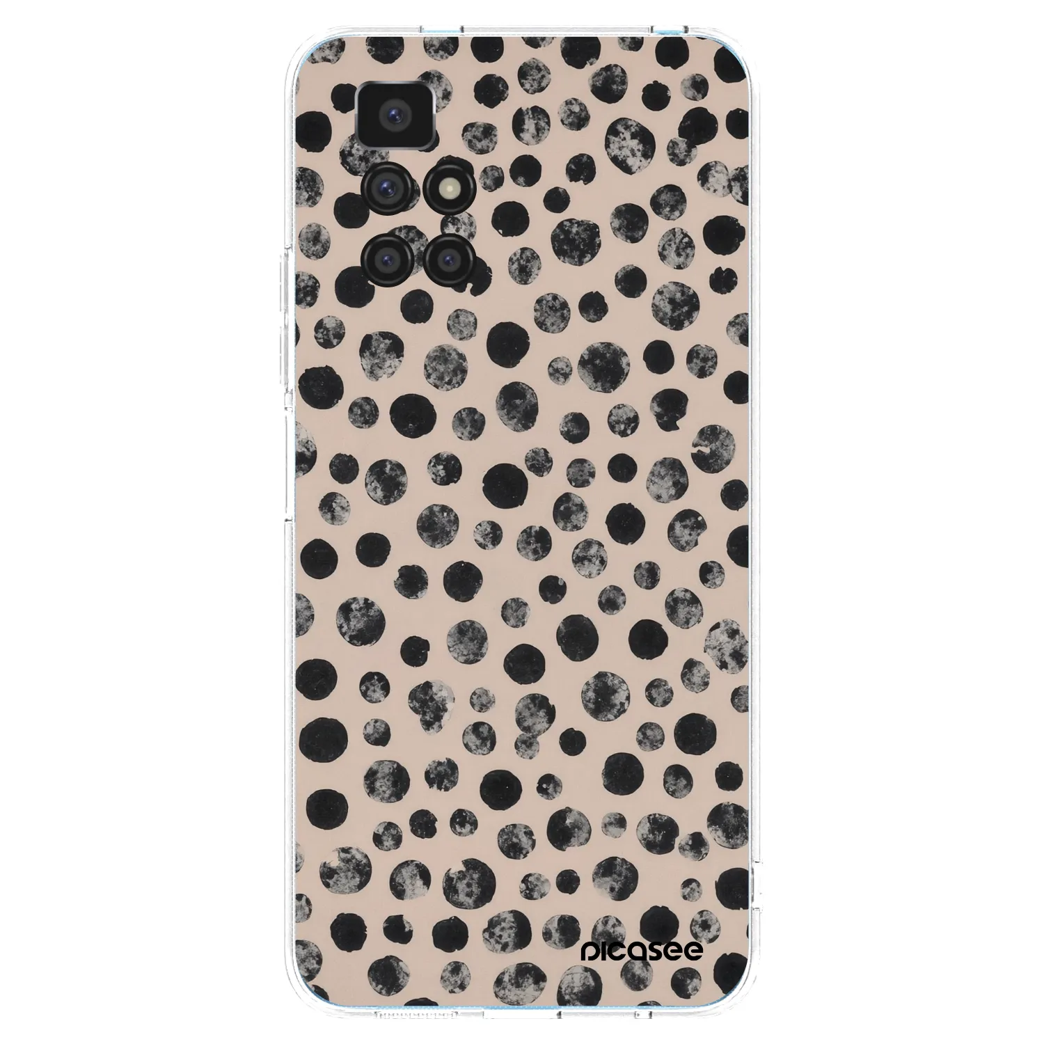 Picasee silikonski prozorni ovitek za Xiaomi Redmi 10 - Dots