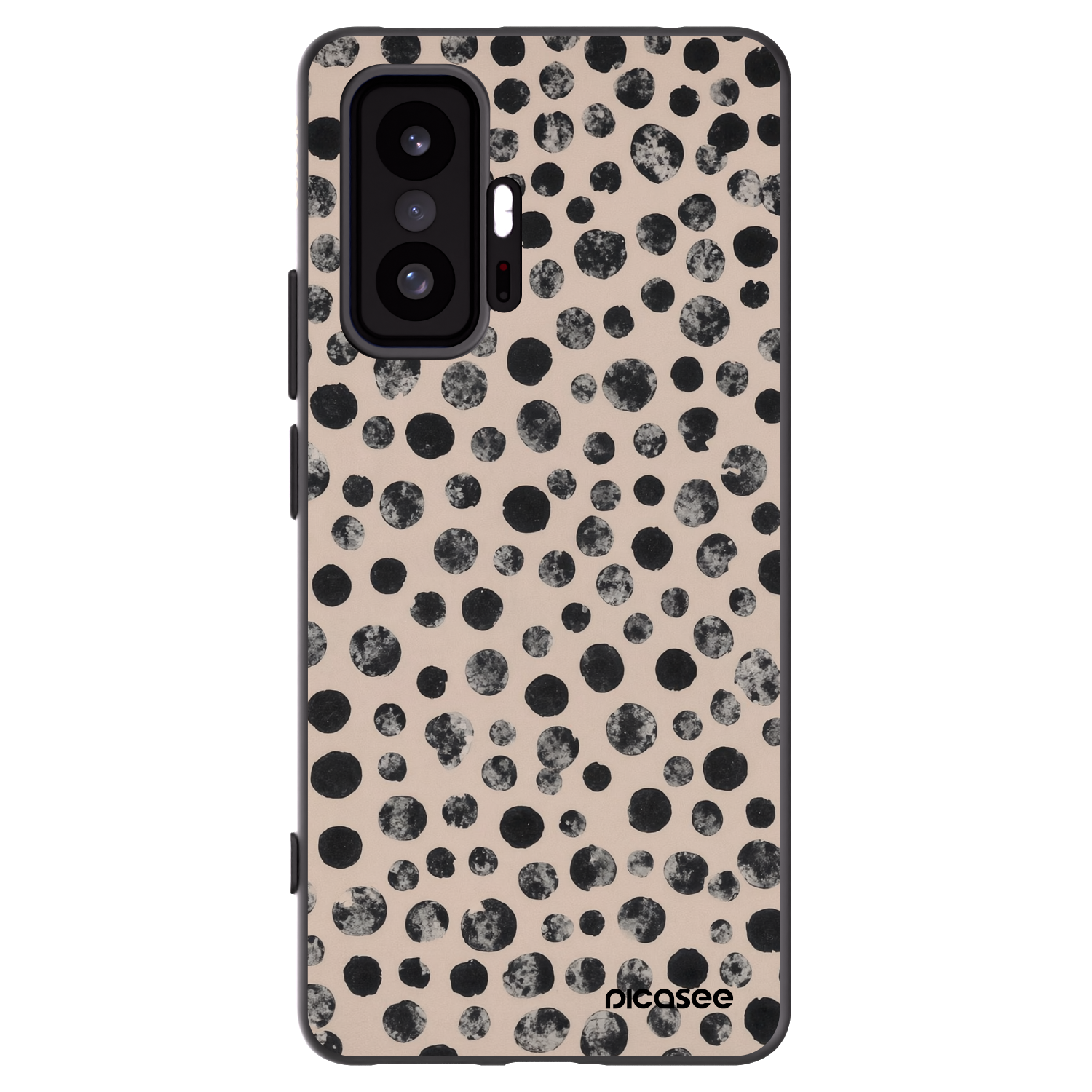 Picasee silikonski črni ovitek za Xiaomi 11T - Dots